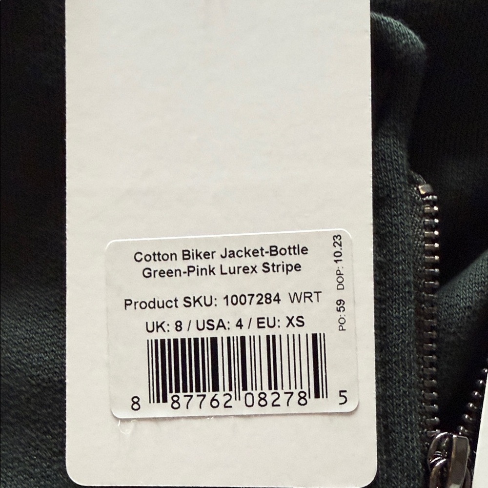 Saint + Sofia Green Women's Jacket NWT - image 3